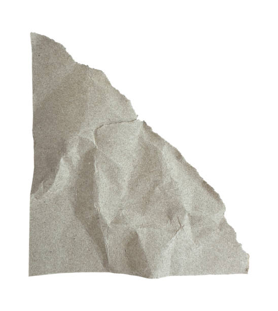 istock Brown Textured Ripped Crumpled Old Paper Piece 2181735503