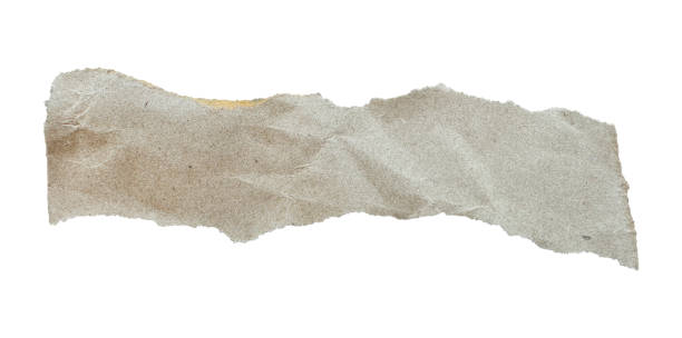 istock Brown Textured Ripped Crumpled Old Paper Piece 2181735621