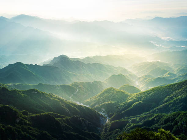 Natural mountains landscapes