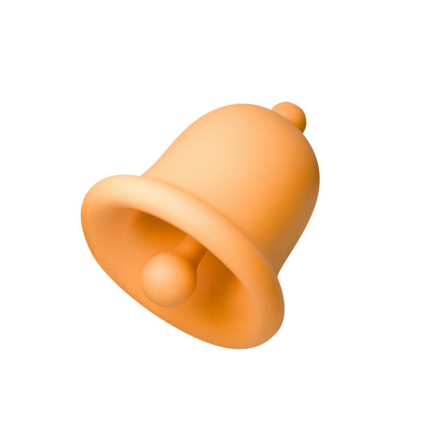 istock 3D vector illustration of an orange bell icon, ideal for notifications, alerts, announcements, or reminders in apps and websites. Perfect for branding, digital interfaces, and user interaction designs 2181738898