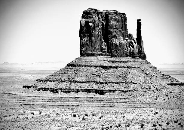 The rugged beauty of the Monument Valley in the morning