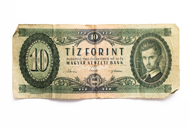 istock Vintage Hungarian 10 Forint Banknote from 1962 2181745049
