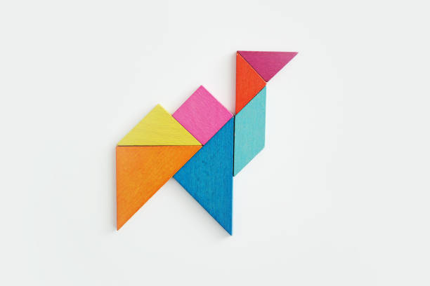 Tangram is a jigsaw puzzle game that uses seven pieces of puzzle to piece together ever-changing image patterns using various patchwork methods