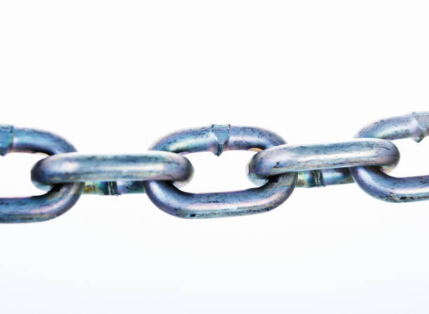 istock Strength symbolized by a section of chain 2181750229