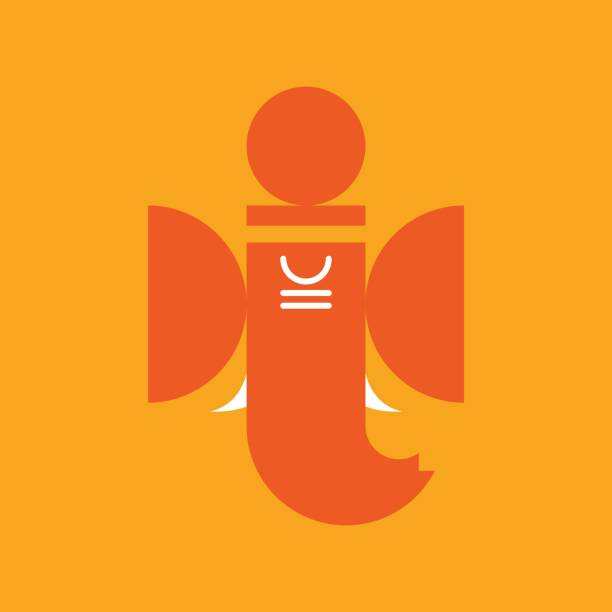 Vector Illustration of Lord Ganpati abstract background for Ganesh Chaturthi festival of India.. Vector Illustration of Lord Ganpati abstract background for Ganesh Chaturthi festival of India.. ganpati bappa wallpapers stock illustrations