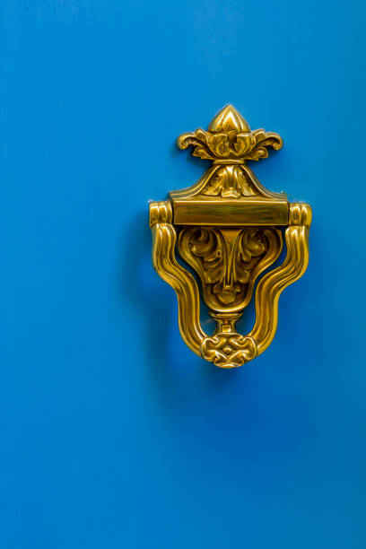 istock Elegant Brass Door Knocker 2181757497
