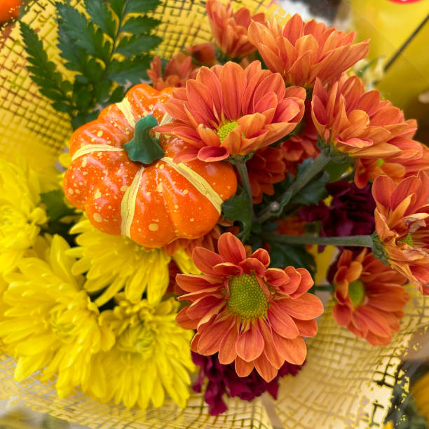 istock Fall Colour Bouquet Of Flowers 2181759732