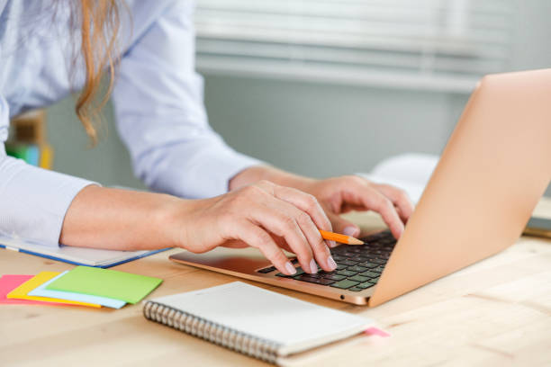 istock Freelancer business woman working using laptop 2181759805