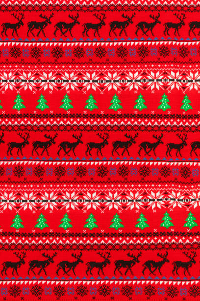 istock Christmas jumper geometric ornament 2181763297