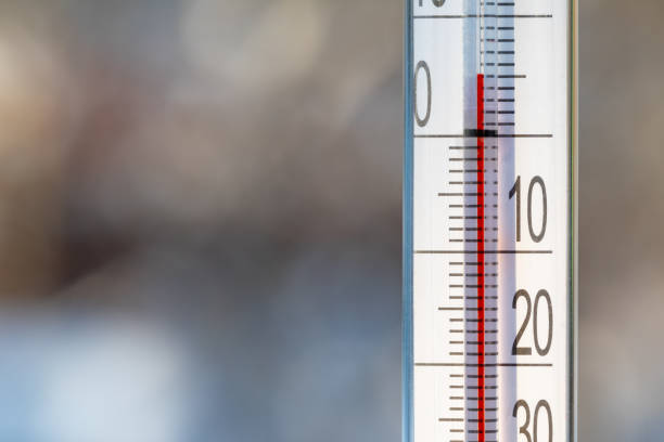istock Outdoor Thermometer Showing 5 Degrees Celsius Above Zero 2181763420