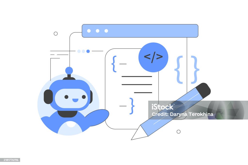 Artificial Intelligence Using Ai Chat Bot For Writing Programming Code ...