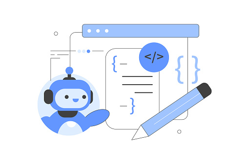 Artificial Intelligence Using Ai Chat Bot For Writing Programming Code ...