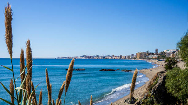 Panoramic view of the coast of Fuengirola