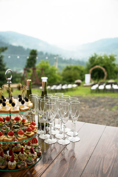 outdoor kiting, services, festive serving, wedding
