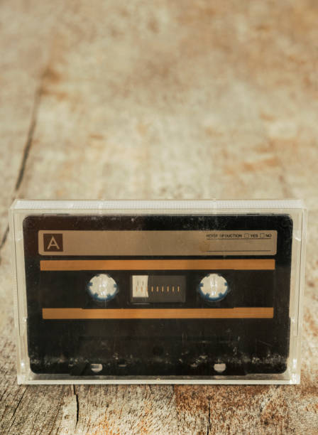 istock Retro 1980’s Cassette Tape in Case 2181797876
