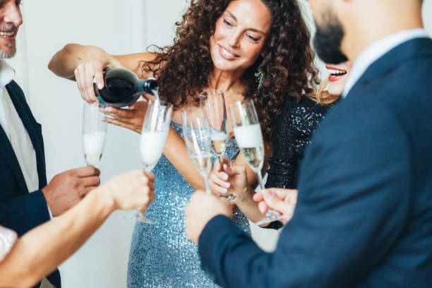 istock Celebrating New Year together. 2181802523