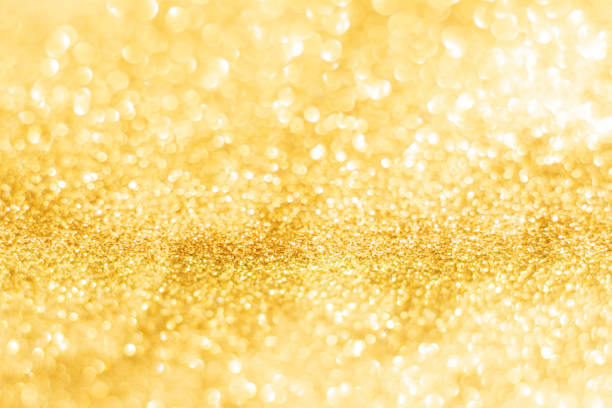 istock Gold glitter defocused texture background. gold christmas abstract background 2181808033