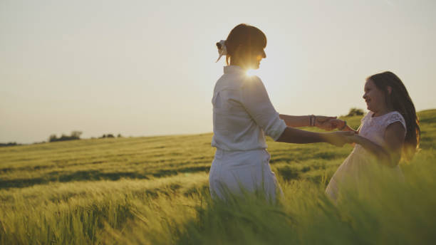 istock Joyful Family Time in Wheat Field 2181817726