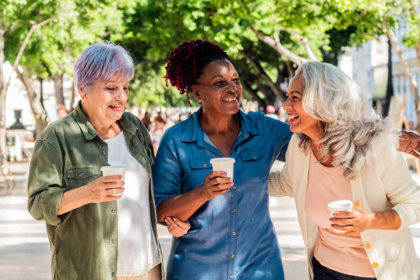 istock Senior friends talking outdoors 2181821526