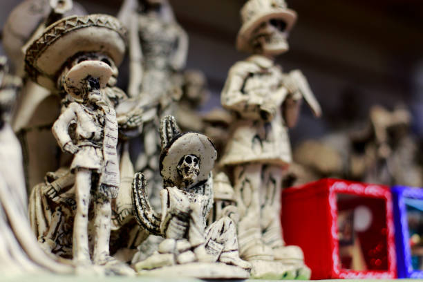 Typical Mexican crafts for the Day of the Dead