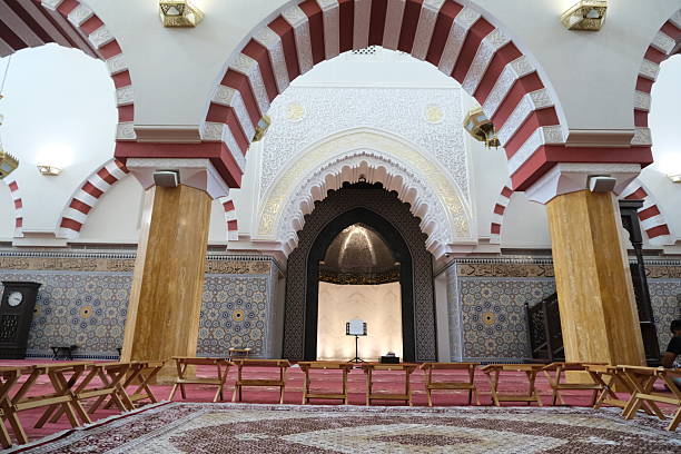 istock The interior inside Ash-Shaliheen Mosque in Bandar Seri Begawan, Brunei Darussalam, with Middle Eastern style. 2181844961