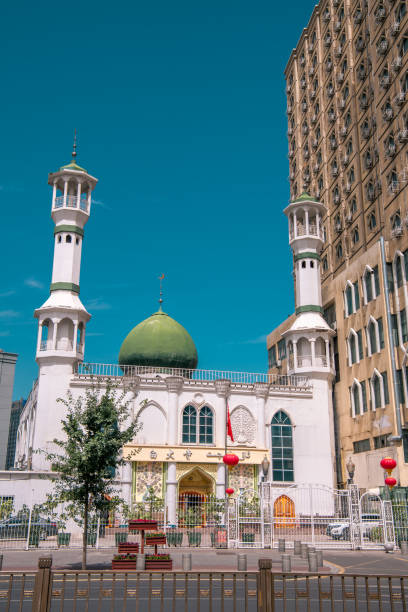 istock The mosque in Urumqi, Xinjiang, China 2181848197