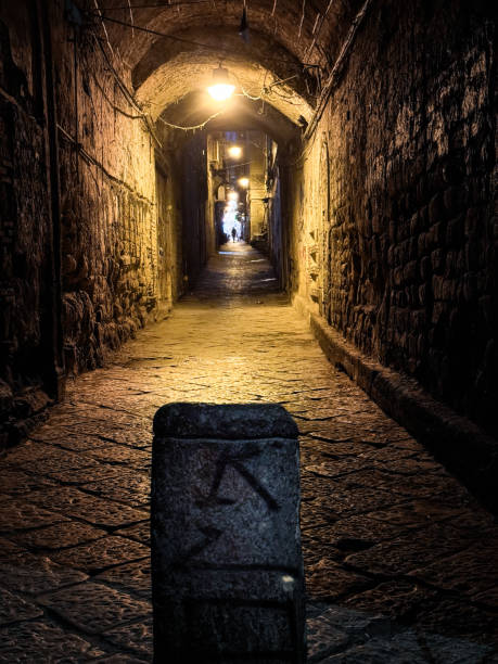 Naples night street