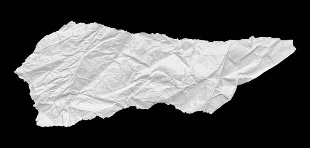 istock White Textured Ripped Crumpled Paper Piece 2181854339