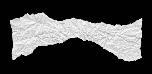 istock White Textured Ripped Crumpled Paper Piece 2181854408