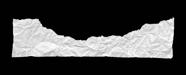istock White Textured Ripped Crumpled Paper Piece 2181854451