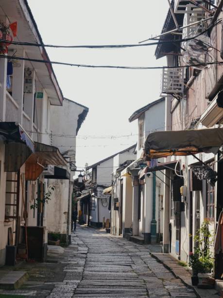 istock visit the old town in China 2181854516