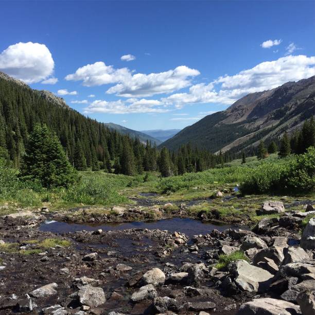 istock Maroon Bells Near Aspen Valley View From Mile High Hot Spring 2181855654