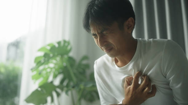 istock Man from painful chest. 2181862611