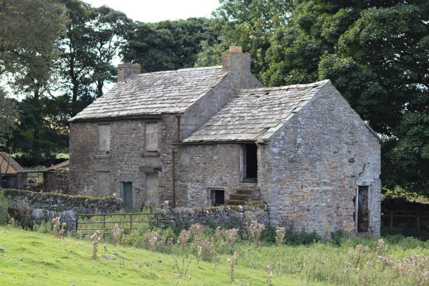 istock Abandoned farmhouse in remote countryside 2181863628