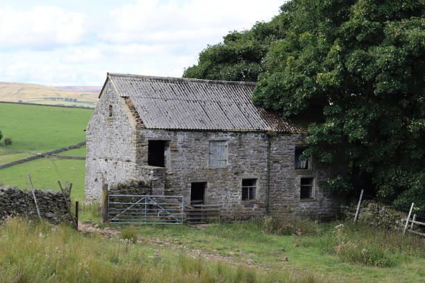 istock Abandoned farmhouse in remote countryside 2181864049