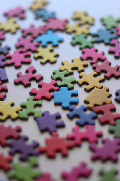 istock Colorful Jigsaw Puzzle Pieces 2181868401