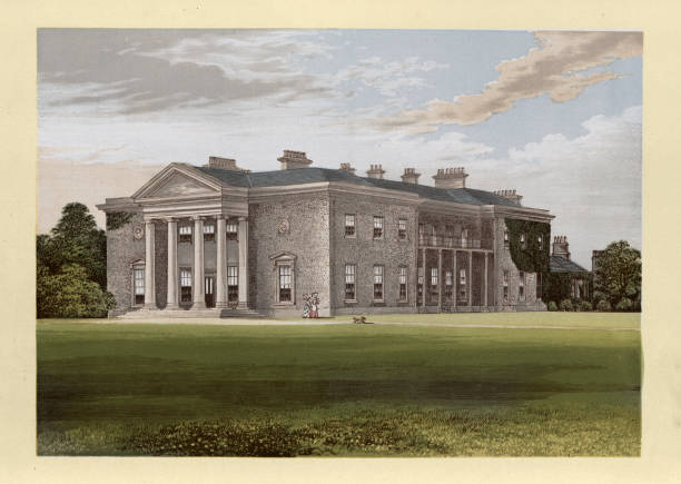 istock Irish Country House, 18th Century Mansion, Architecture, Bishopscourt, Straffan, County Kildare, Ireland, 19th Century 2181871249
