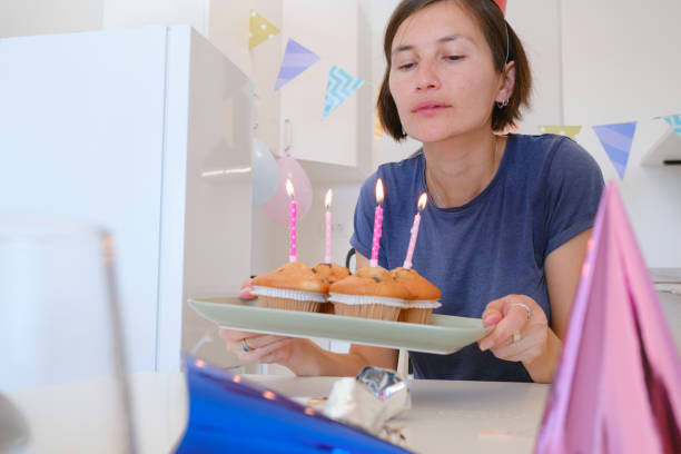 istock Happy Birthday at Home concept. 2181877623