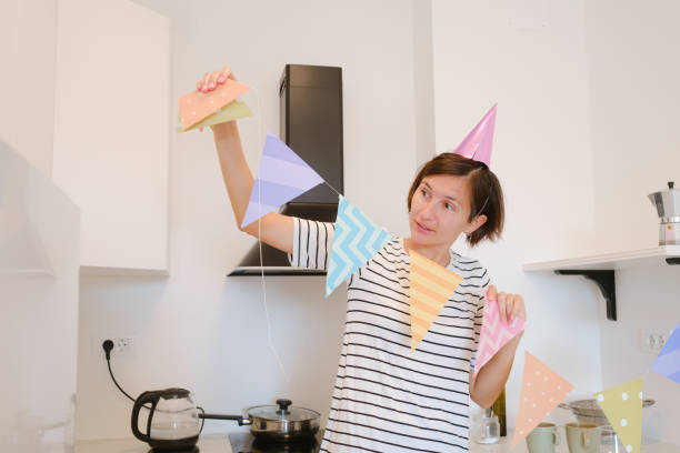 istock Happy Birthday at Home concept. 2181878510