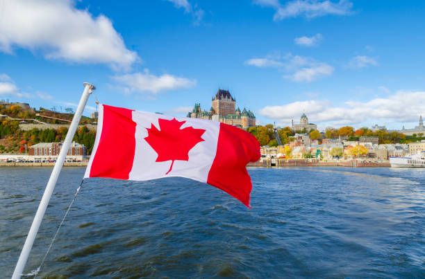 istock Old Quebec City in autumn season, Quebec, Canada 2181879220