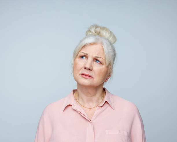 istock Worried senior lady 2181879376