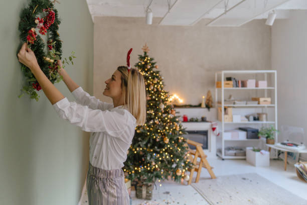 istock Decorating my home for Christmas 2181882846