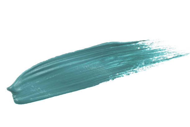 istock Shiny brush strokes isolated on white background. 2181889386