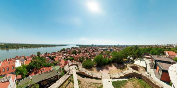 istock Panoramic drone view of Gardos tower in Belgrade 2181898654