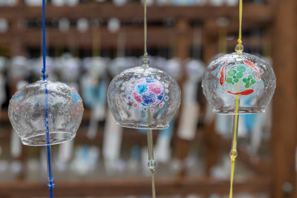 istock Wind chimes getting wet in the rain 2181914359