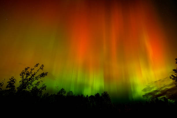 istock Northern Lights Over the Campground in Maine 2181918210