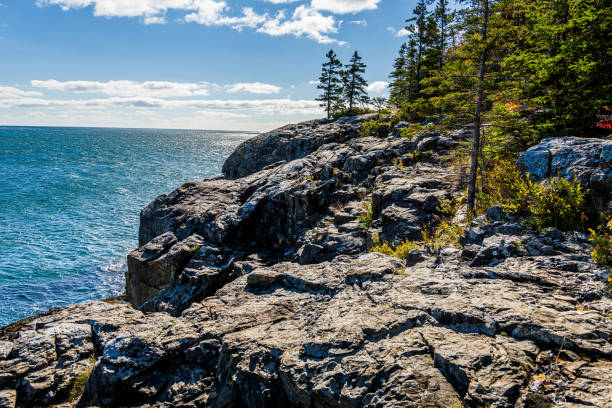 istock Rocky Coastline in Acadia National Park 2181918295