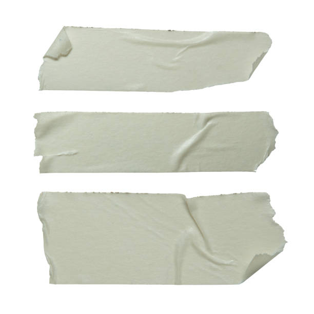 istock White masking tapes on white background with clipping path 2181921537