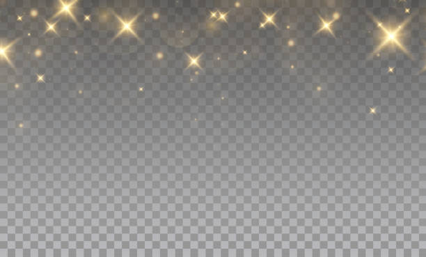 istock Shimmering Dust. Bokeh Lights. Festive Designs. Yellow dust light. Bokeh light lights effect background. Christmas background of shining dust. 2181921728