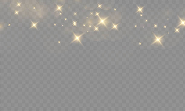 istock Shimmering Dust. Bokeh Lights. Festive Designs. Yellow dust light. Bokeh light lights effect background. Christmas background of shining dust. 2181921736